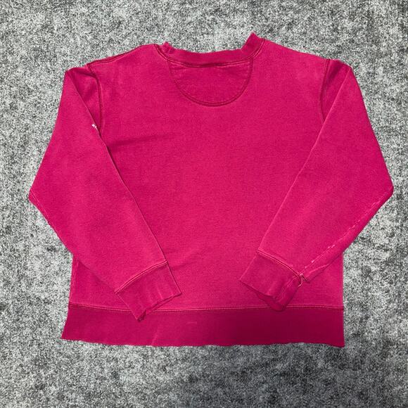 Aéropostale Pink Logo Crewneck Sweatshirt Women’s Size Medium - Picture 5 of 5